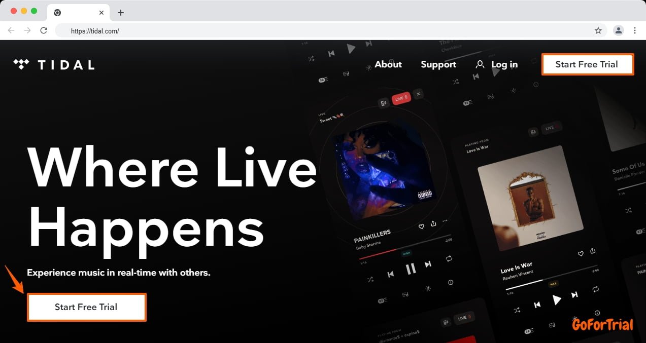 Music Streaming Services Free Trials, Start Your Trial Account for Free 5 Tidal Free Trial