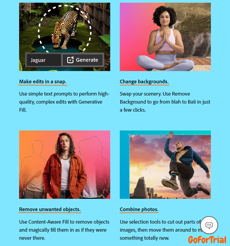 Adobe Photoshop Free Trial Features