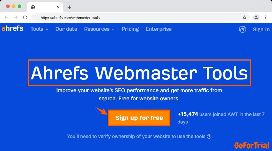 Ahrefs Free Trial - Enjoy 7 and 14 Days Free Trial Account! 3 Ahrefs Free Trial