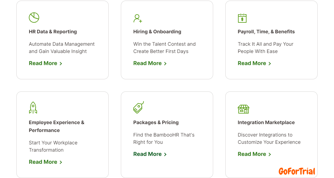 BambooHR Free Trial