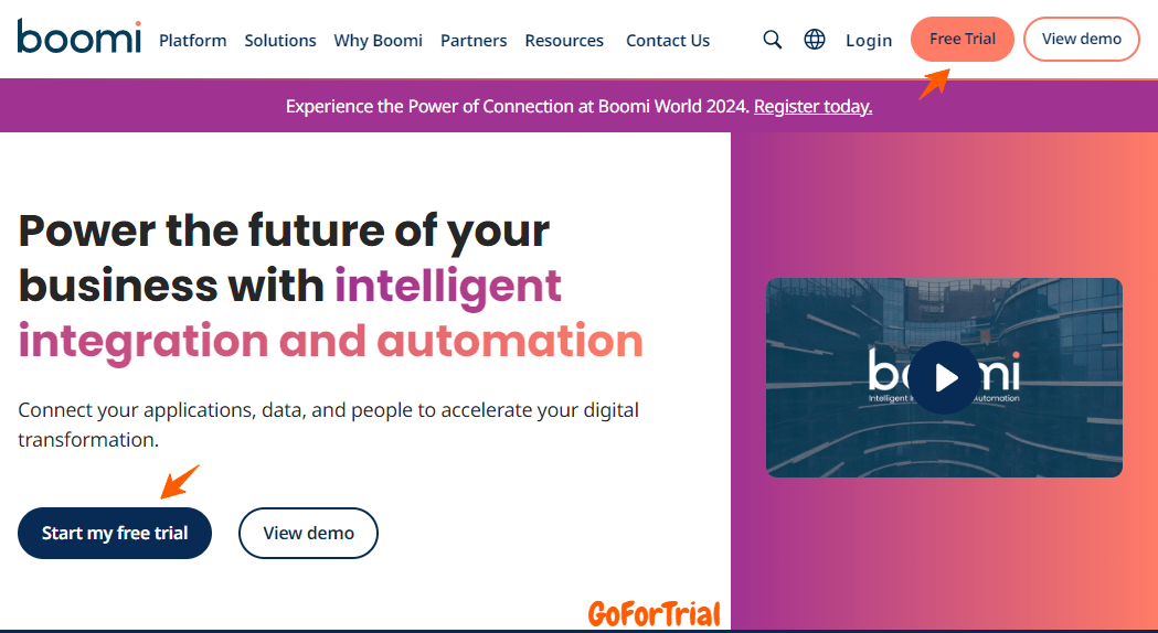 Boomi Trial - Start Your 30-Days Free Account-No Credit Card Required 2 Boomi Free Trial