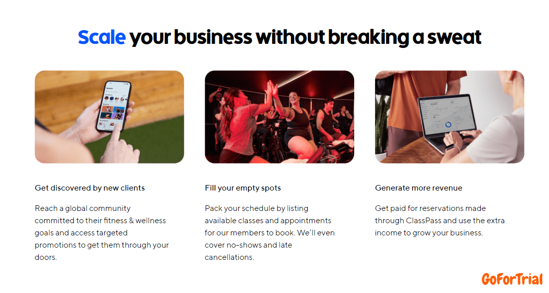 Classpass Features
