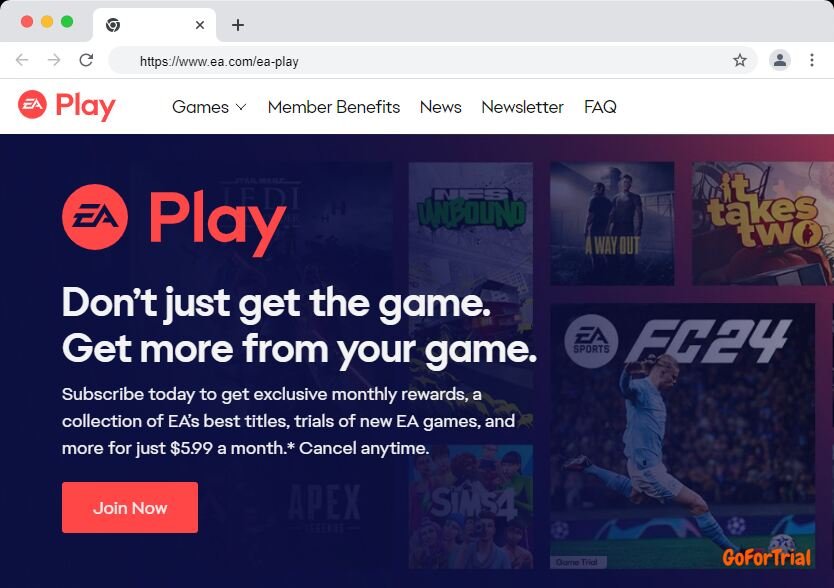 EA Play Free Trial Options, Start Your 7 Days Trial Account for Free Today 10 EA Play Platfrom