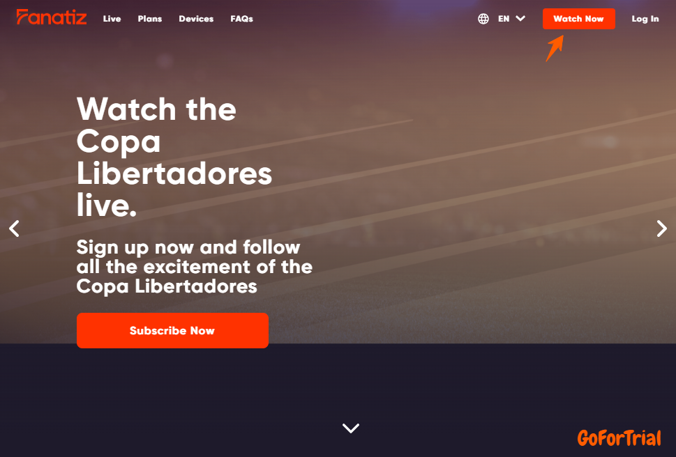 Fanatiz Trial - Start and Enjoy watching your favorite sports content. 3 Fanatiz