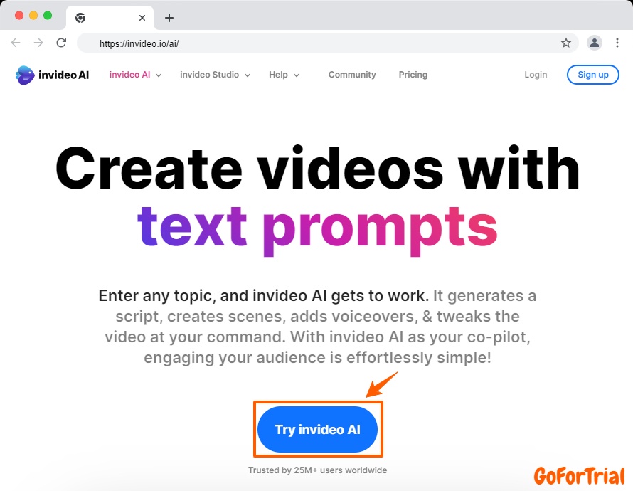 Invideo AI Free Trial