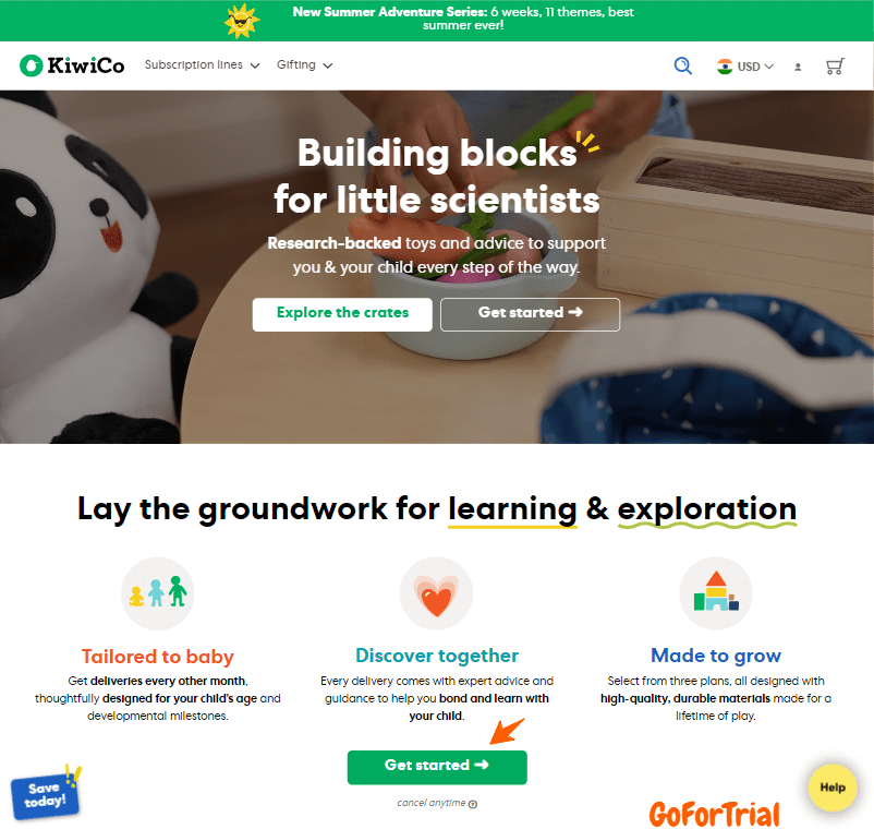 KiwiCo Free Trial, Start Your Trial Account for Free 3 KiwiCo Features