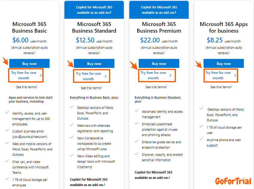 Microsoft 365 Free Trial