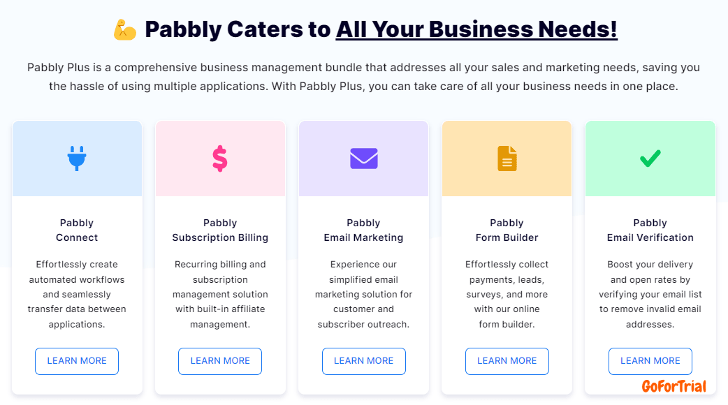 Pabbly Features