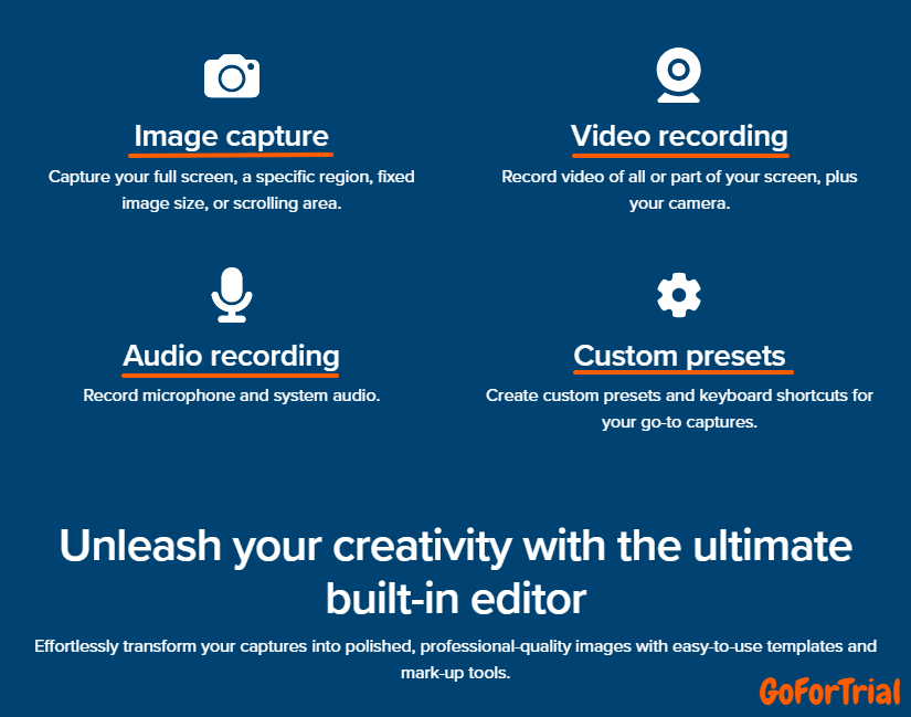 Snagit Free Trial Perks