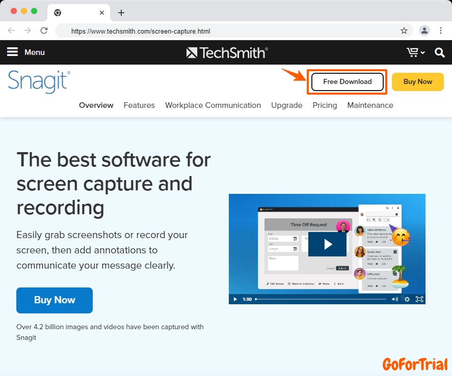 Snagit Free Trial