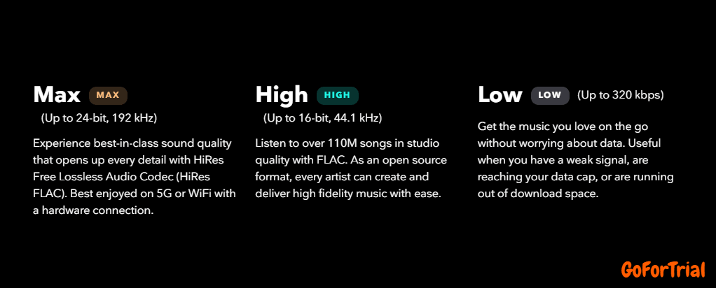 Tidal Free Trial