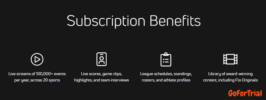 FloSports Free Trial: Start Your Trial Account For Free Now 2 FloSports Benefits