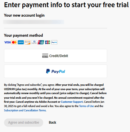 Adobe Animate Free Trial - Enjoy Premium Features for Up to 21 Days 6 Adobe-Payment-Methods