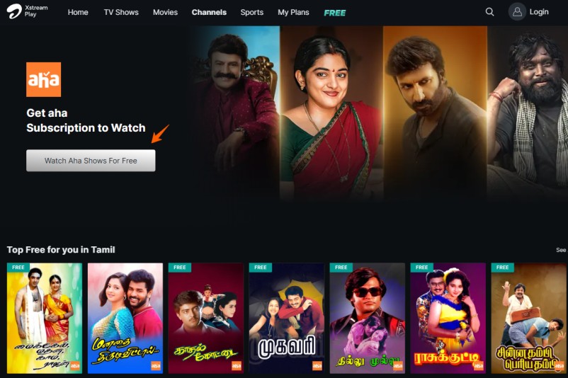 Aha Free Trial, 3 Ways to Get Free Subscription in India 4 Aha Free Subcription with Airtel Xstream Play