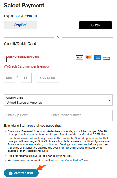 Ancestry-Checkout