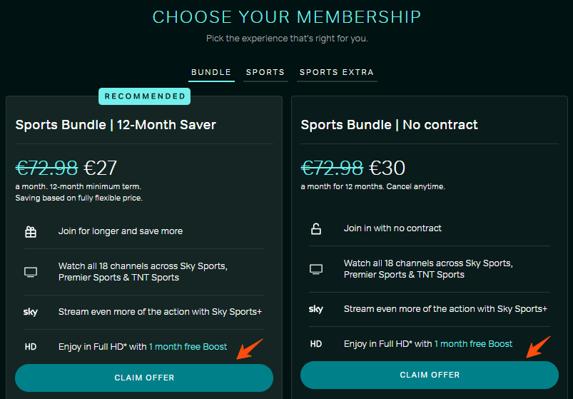 Select-your-Premier-Sports-membership