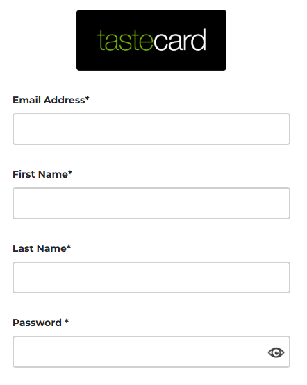 tastecard-Login-Details